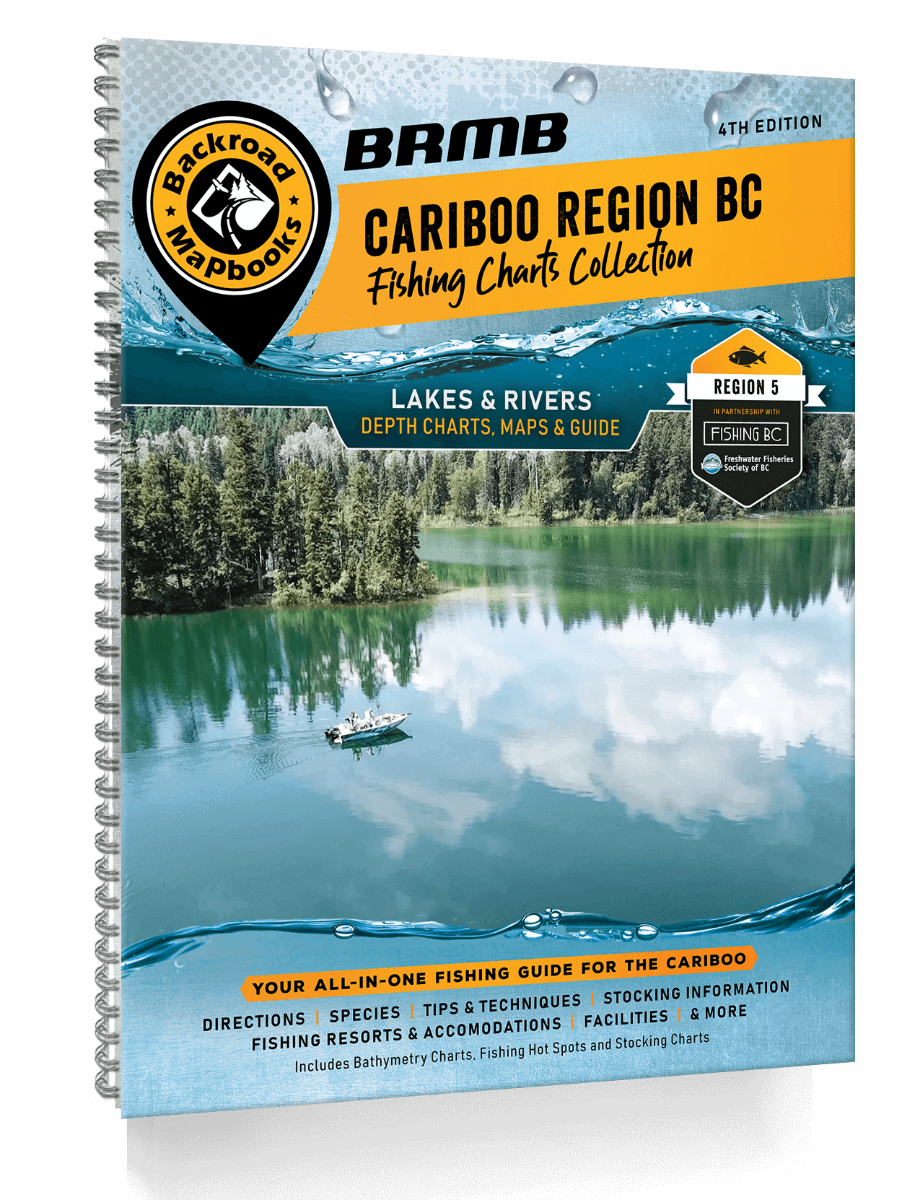 Cariboo Region BC Fishing Mapbook - Backroad Maps