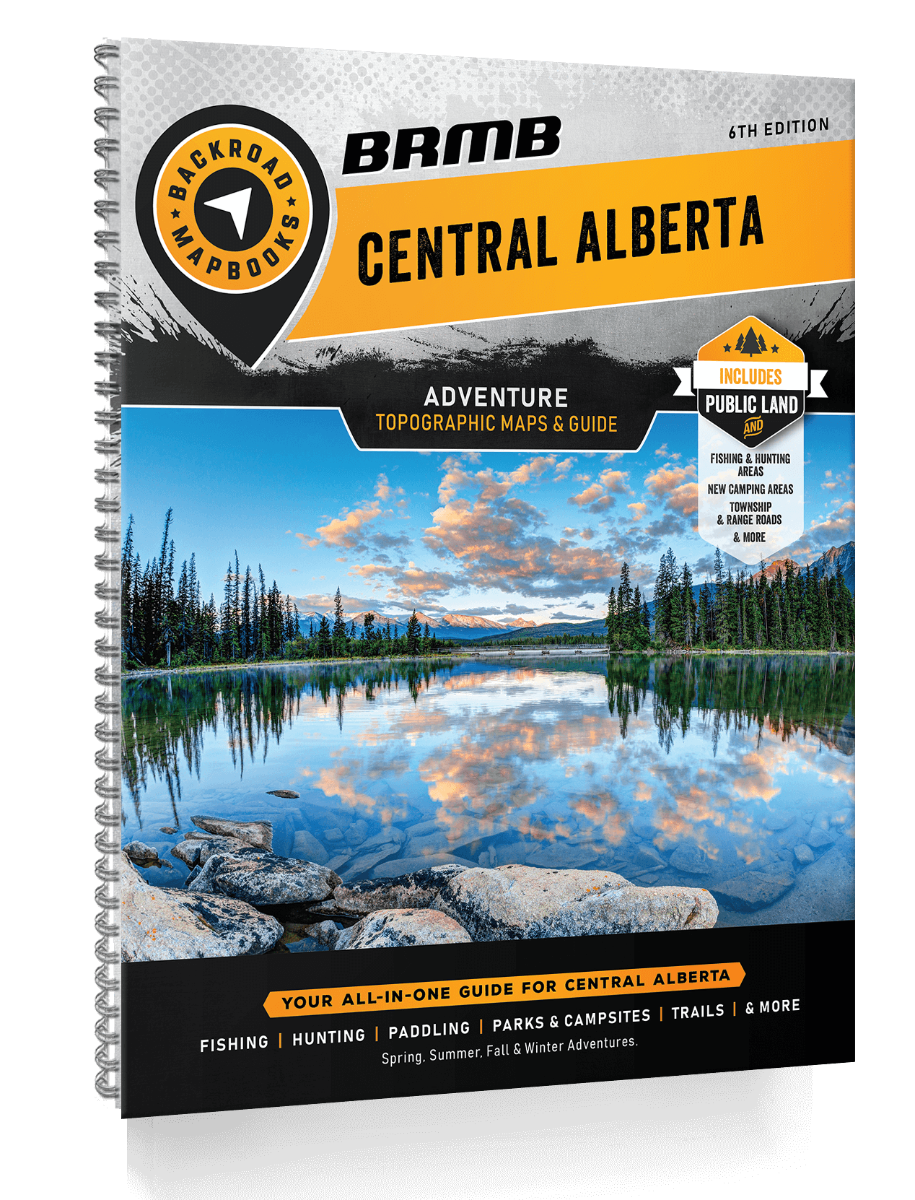 Central Alberta - Backroad Mapbook