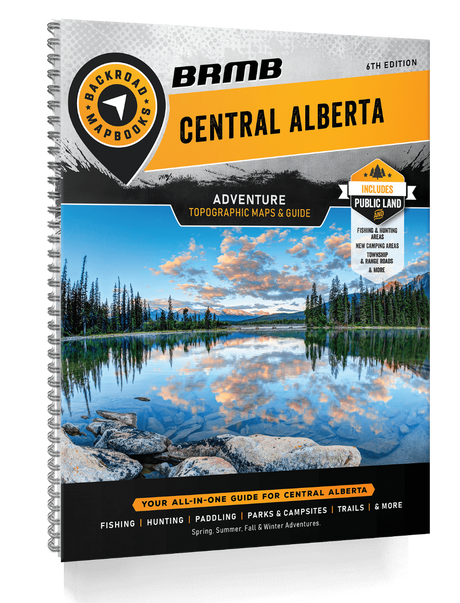 Central Alberta - Backroad Mapbook