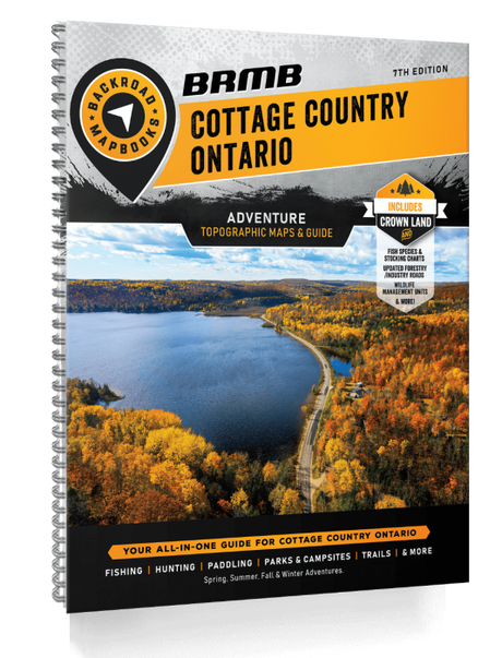 Cottage Country ON - Recreation Map & Mapbook Bundle - Backroad Maps