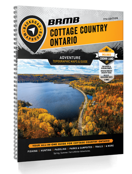 Cottage Country Ontario Backroad Mapbook - Backroad Maps