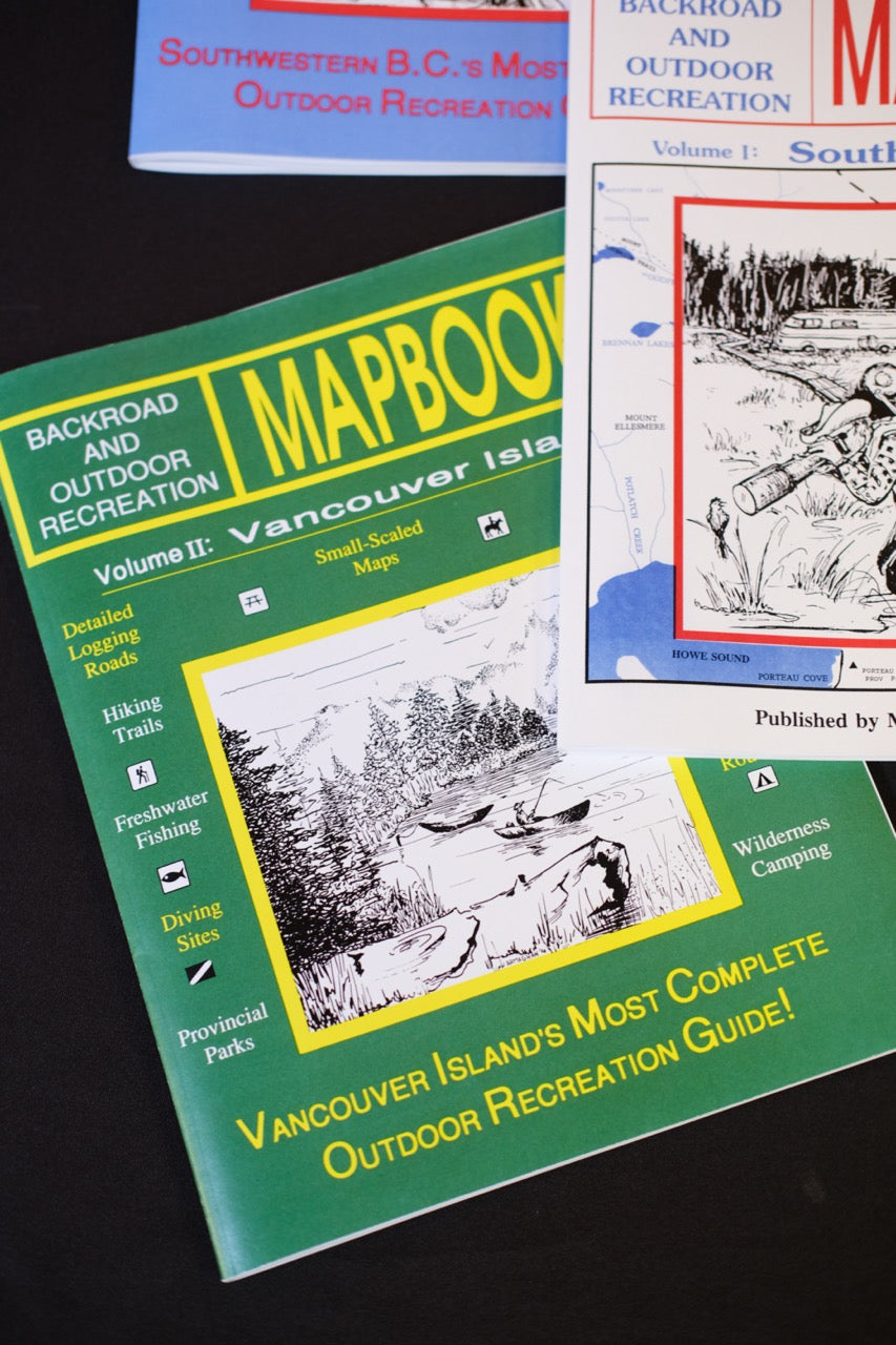 Vancouver Island BC Mapbook First Edition