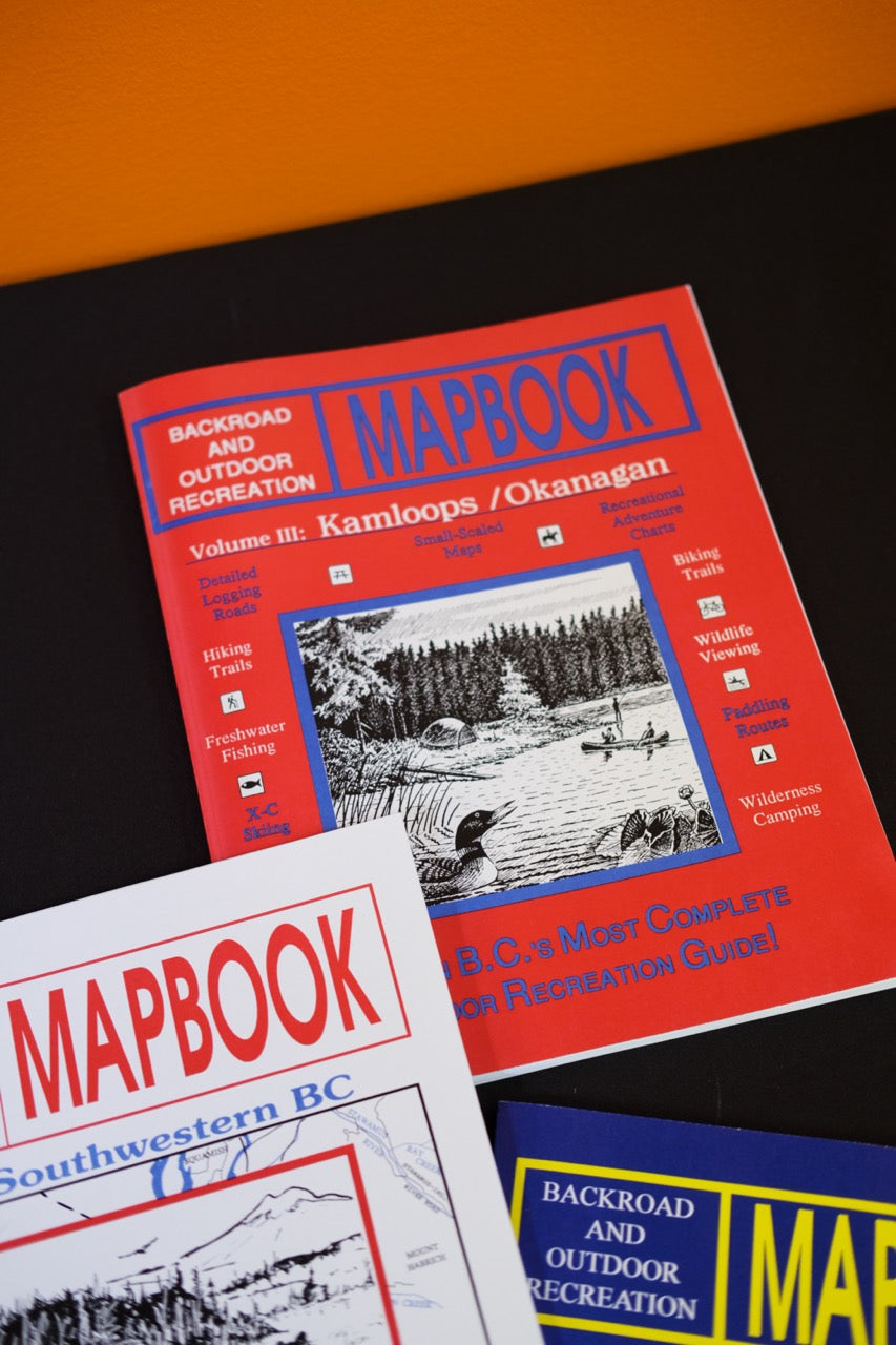Kamloops–Okanagan BC Mapbook First Edition