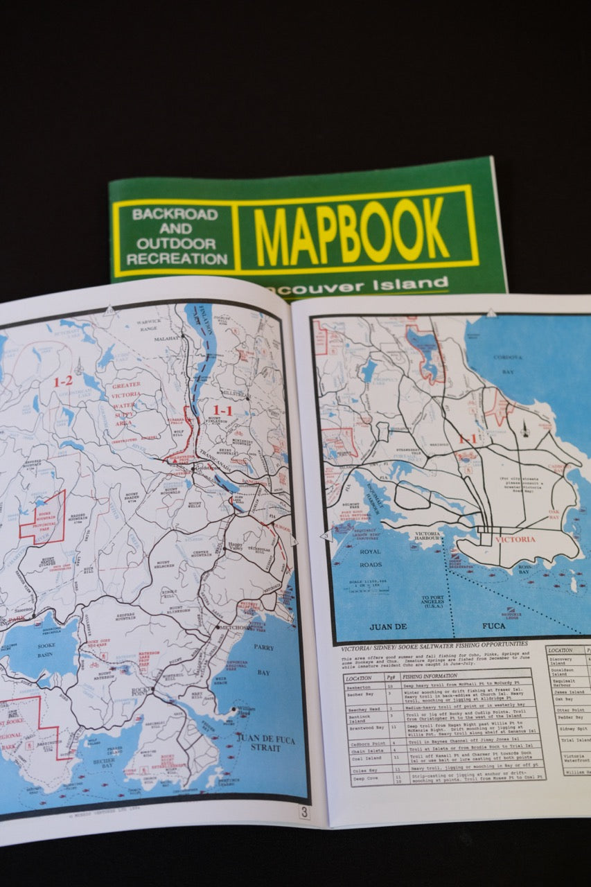 Vancouver Island BC Mapbook First Edition