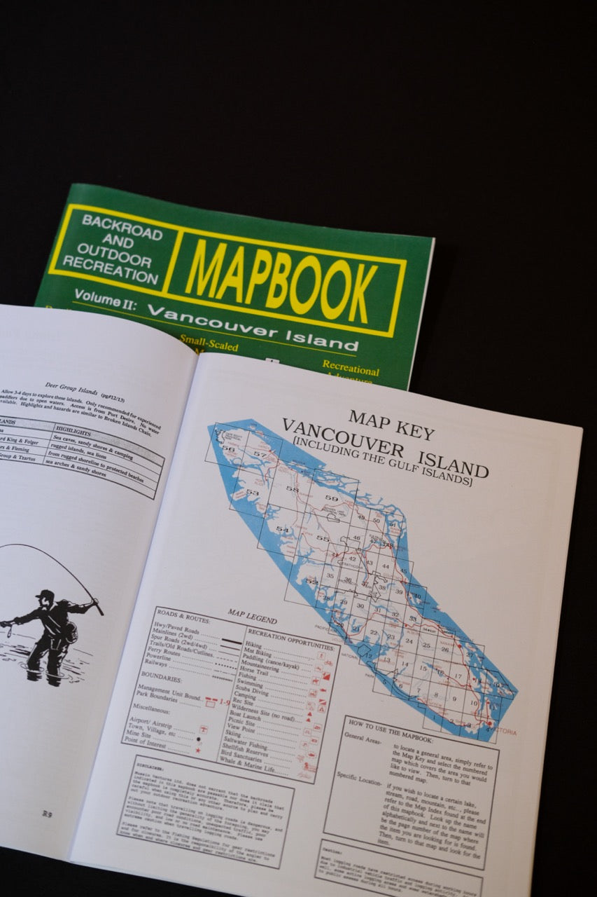Vancouver Island BC Mapbook First Edition