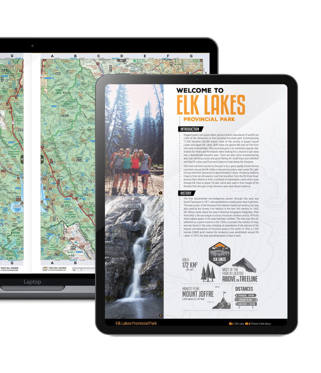 Elk Lakes Provincial Park - PDF - Backroad Maps