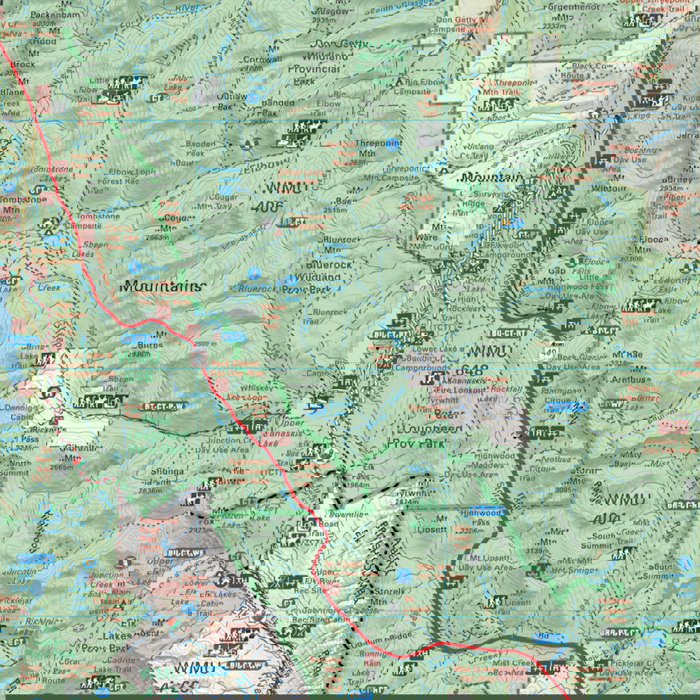 Elk Lakes Provincial Park - PDF - Backroad Maps