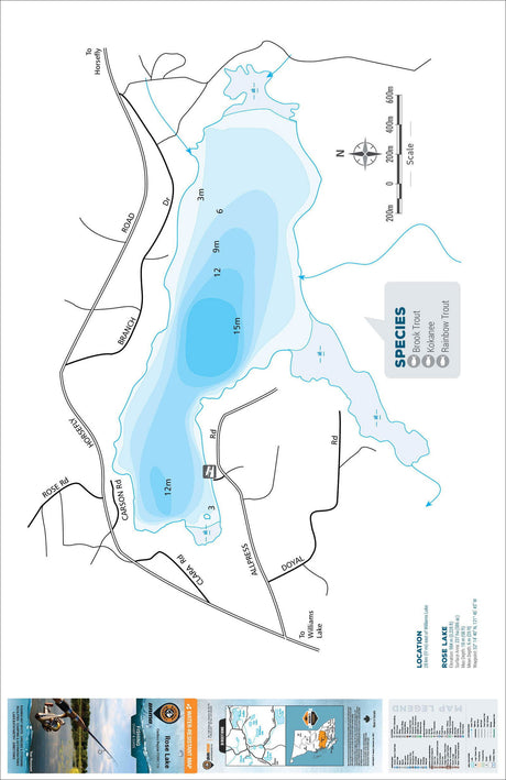 FCRBC116 Rose Lake - Backroad Maps