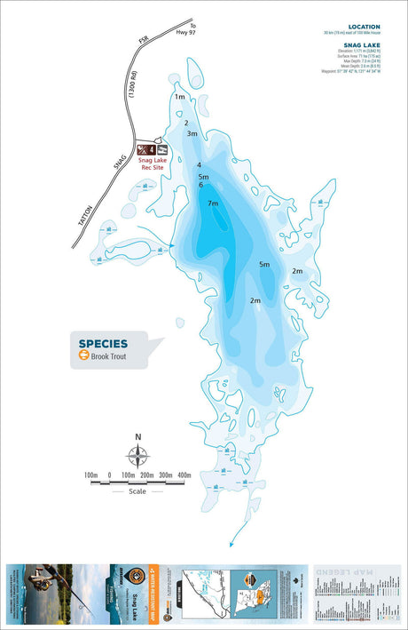 FCRBC121 Snag Lake - Backroad Maps