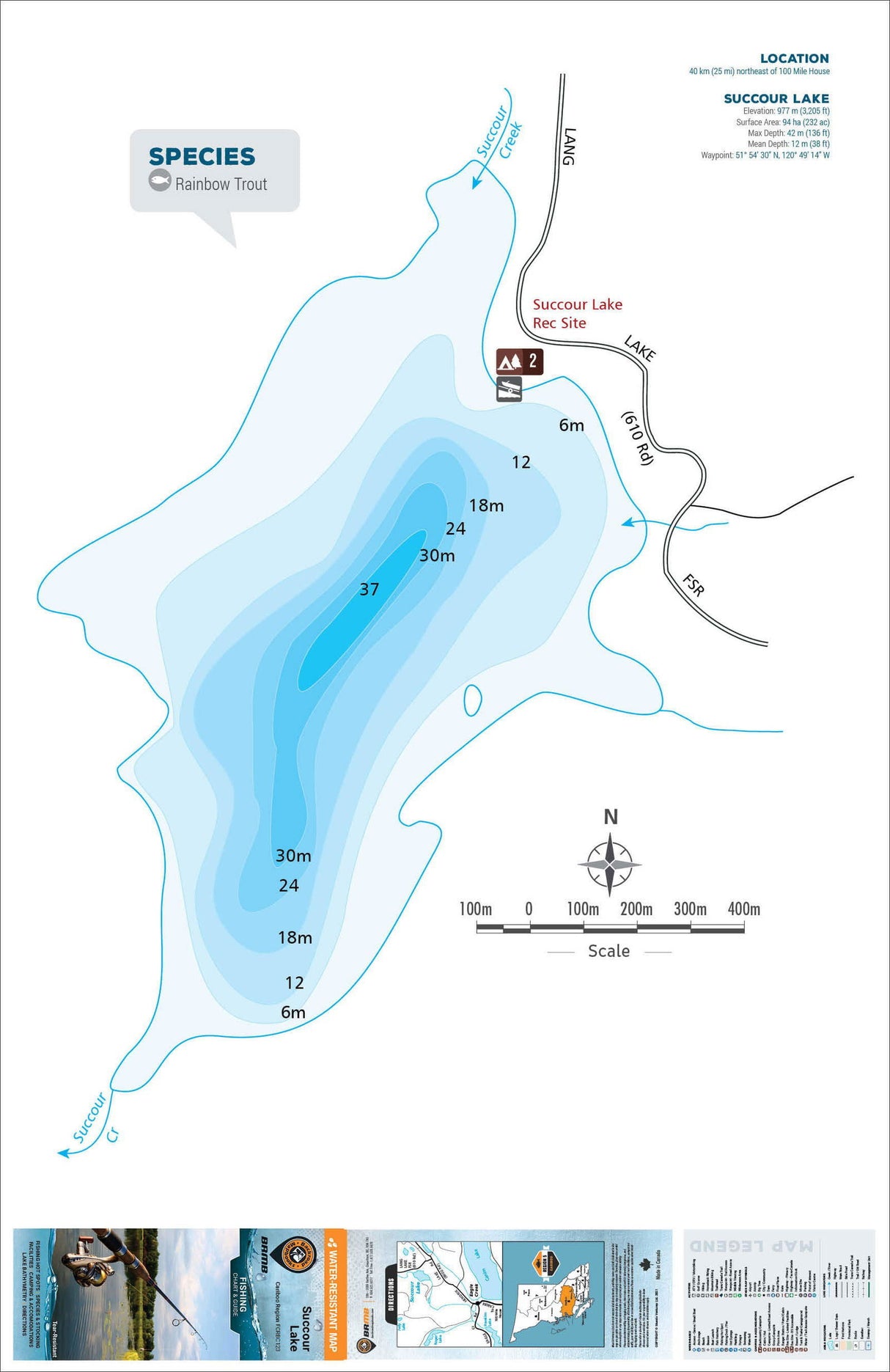 FCRBC123 Succour Lake - Backroad Maps