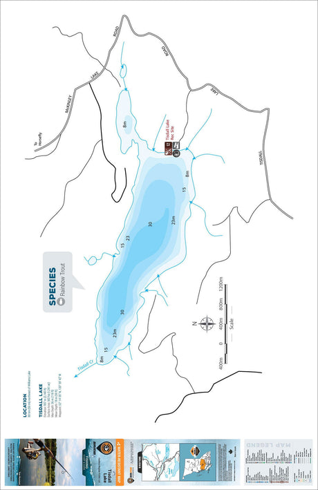FCRBC128 Tisdall Lake - Backroad Maps