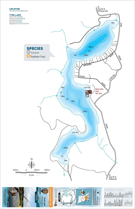 FCRBC130 Tyee Lake - Backroad Maps
