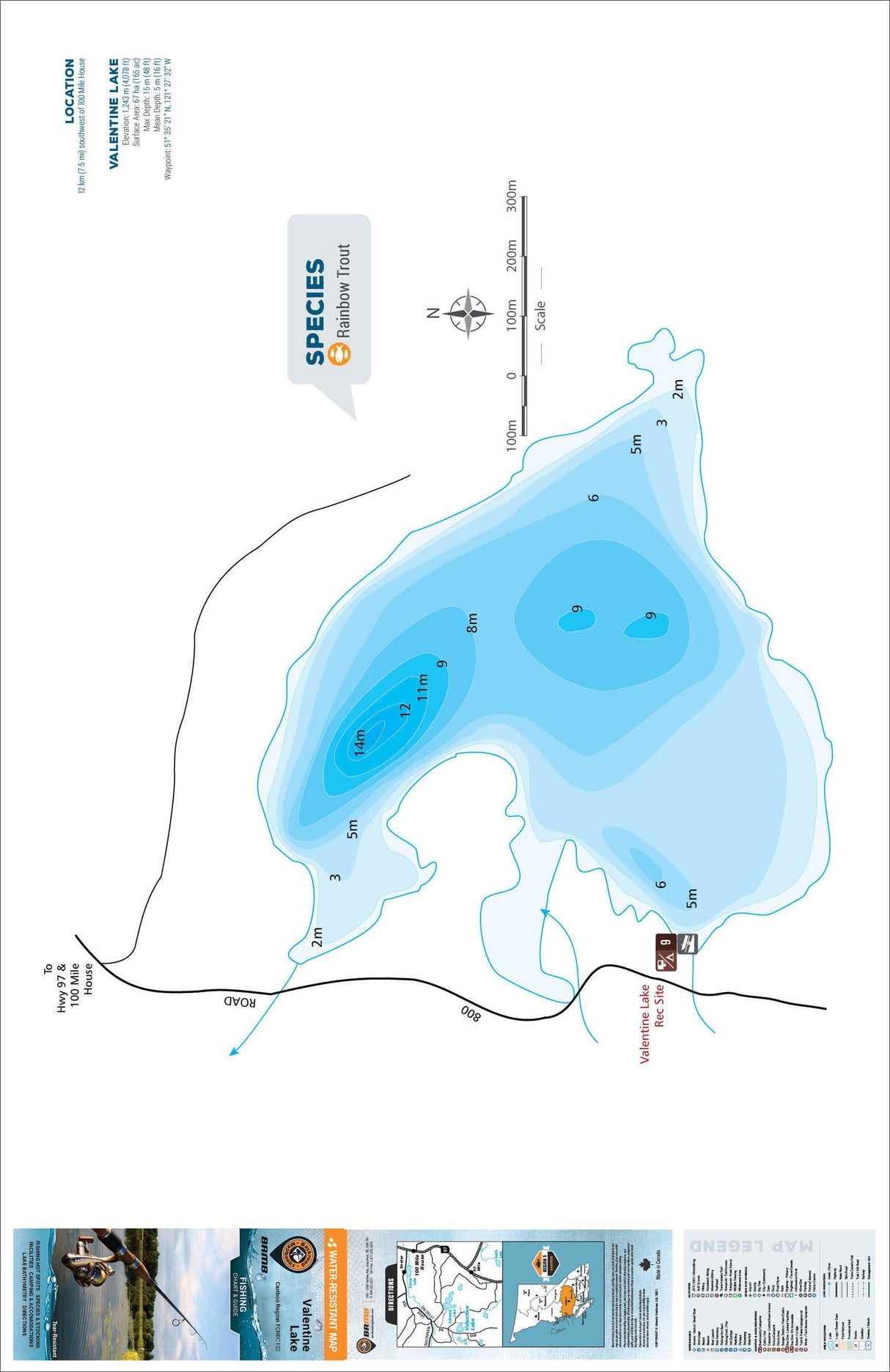 FCRBC132 Valentine Lake - Backroad Maps