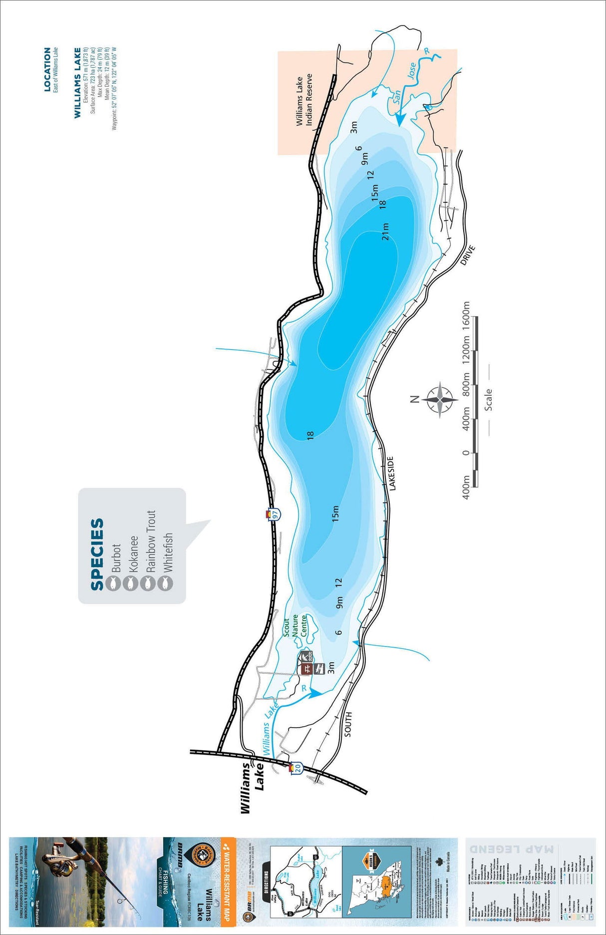 FCRBC136 Williams Lake - Backroad Maps