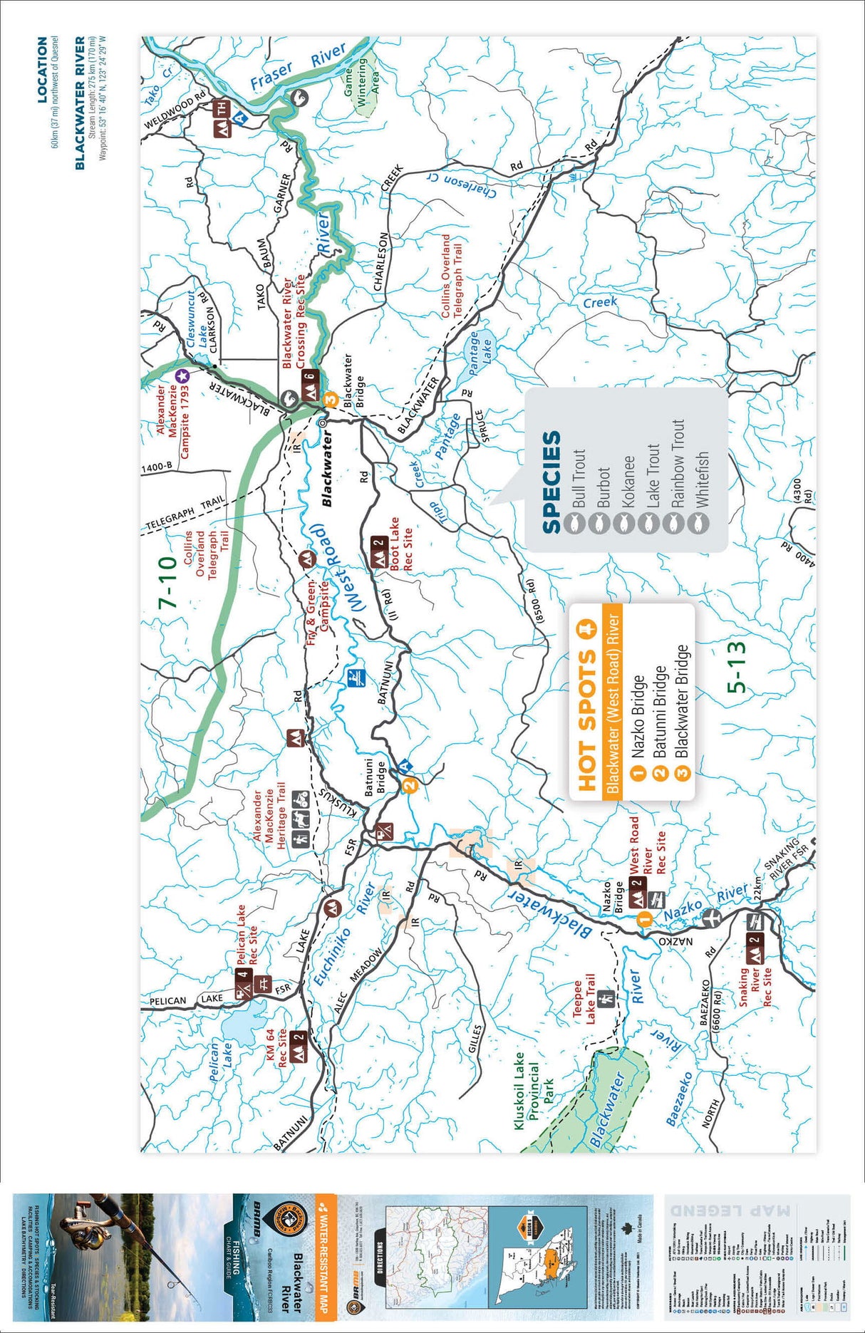 FCRBC33 Blackwater (West Road) River - Backroad Maps