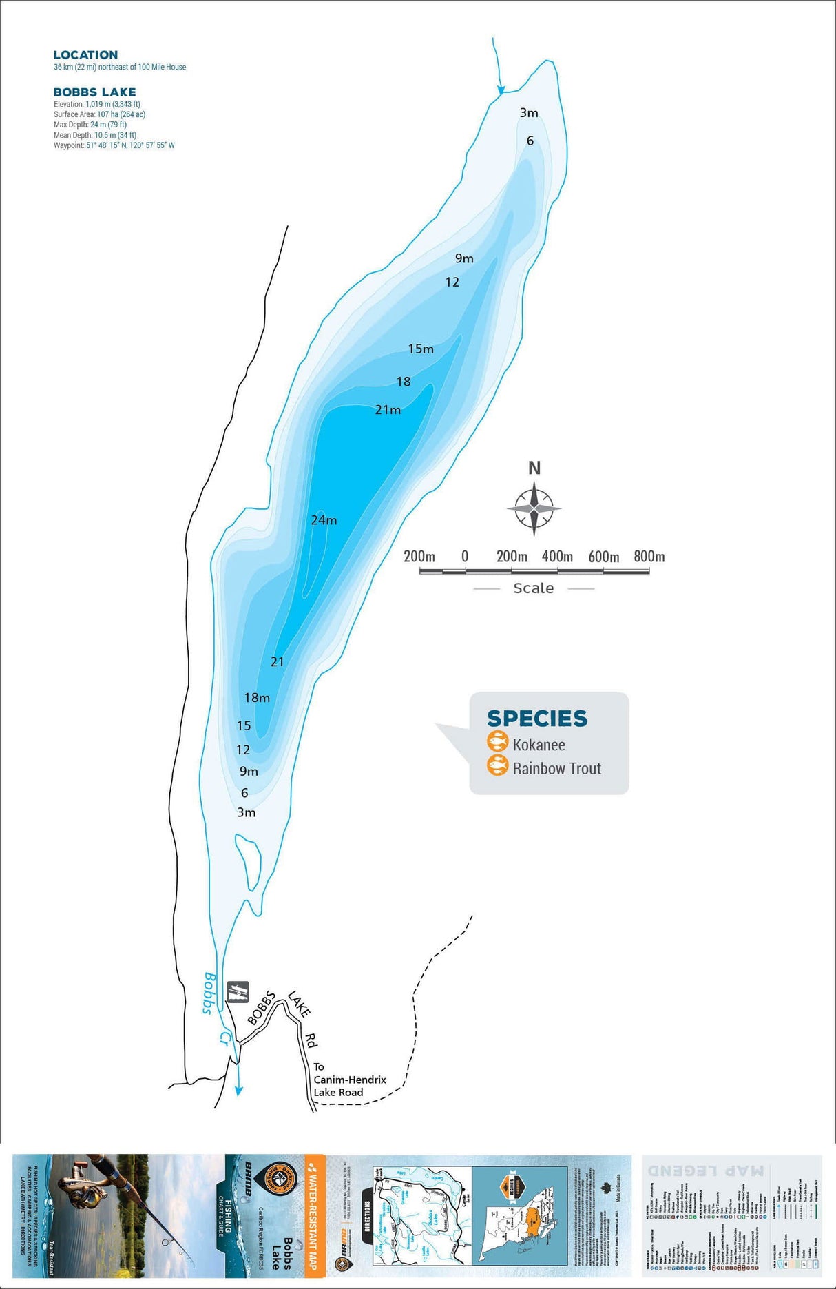 FCRBC35 Bobbs Lake - Backroad Maps