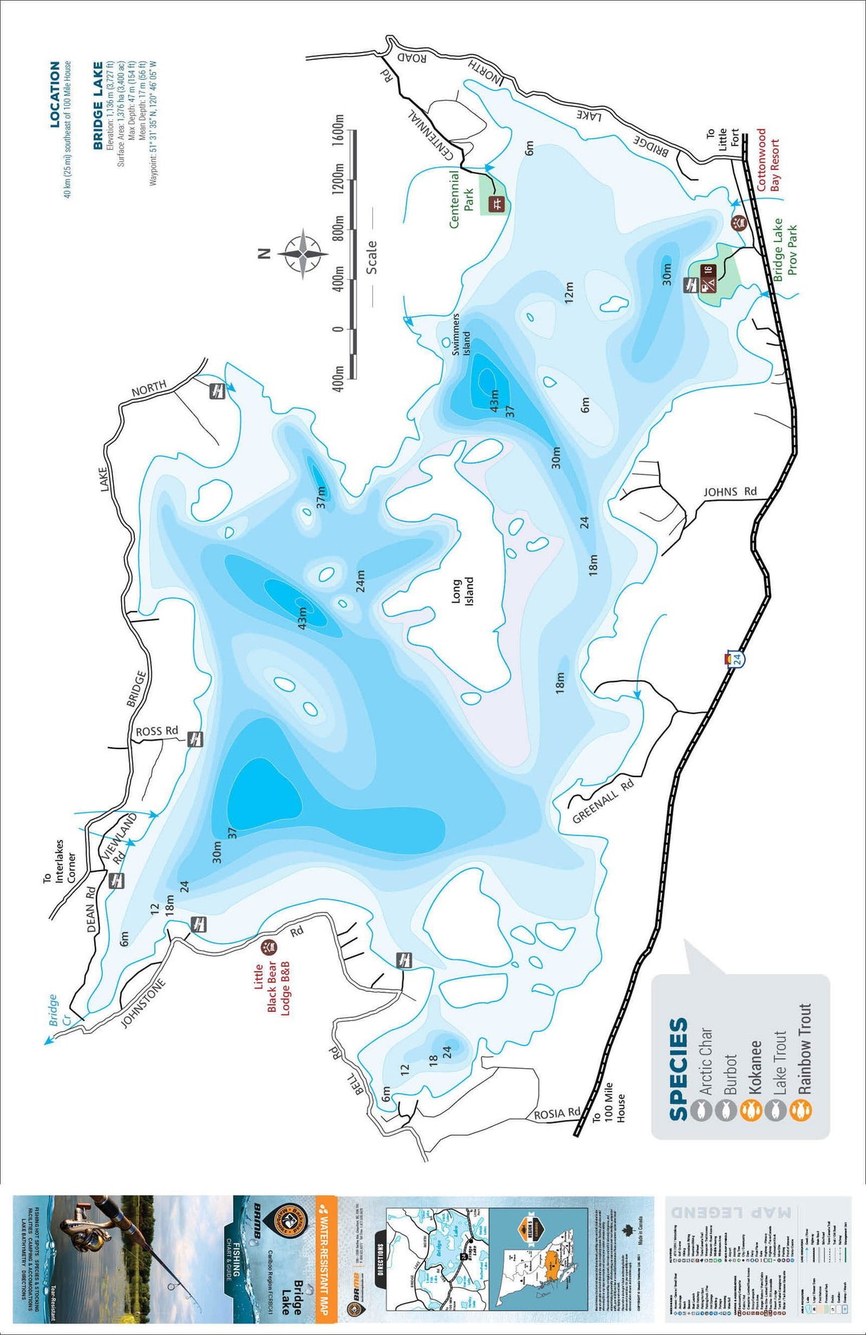 FCRBC41 Bridge Lake - Backroad Maps