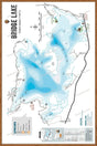 FCRBC41 Bridge Lake  - Wall Map - Backroad Maps