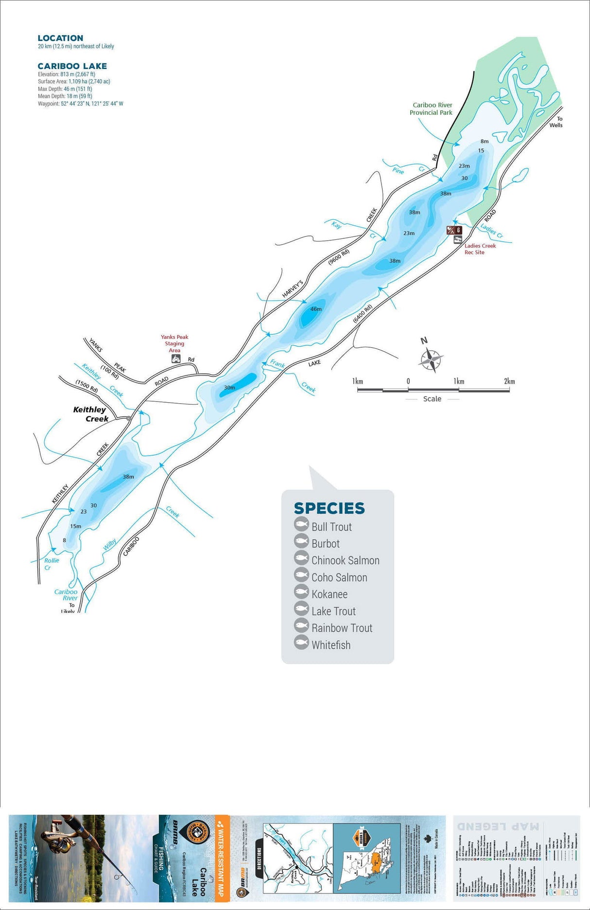 FCRBC43 Cariboo Lake - Backroad Maps
