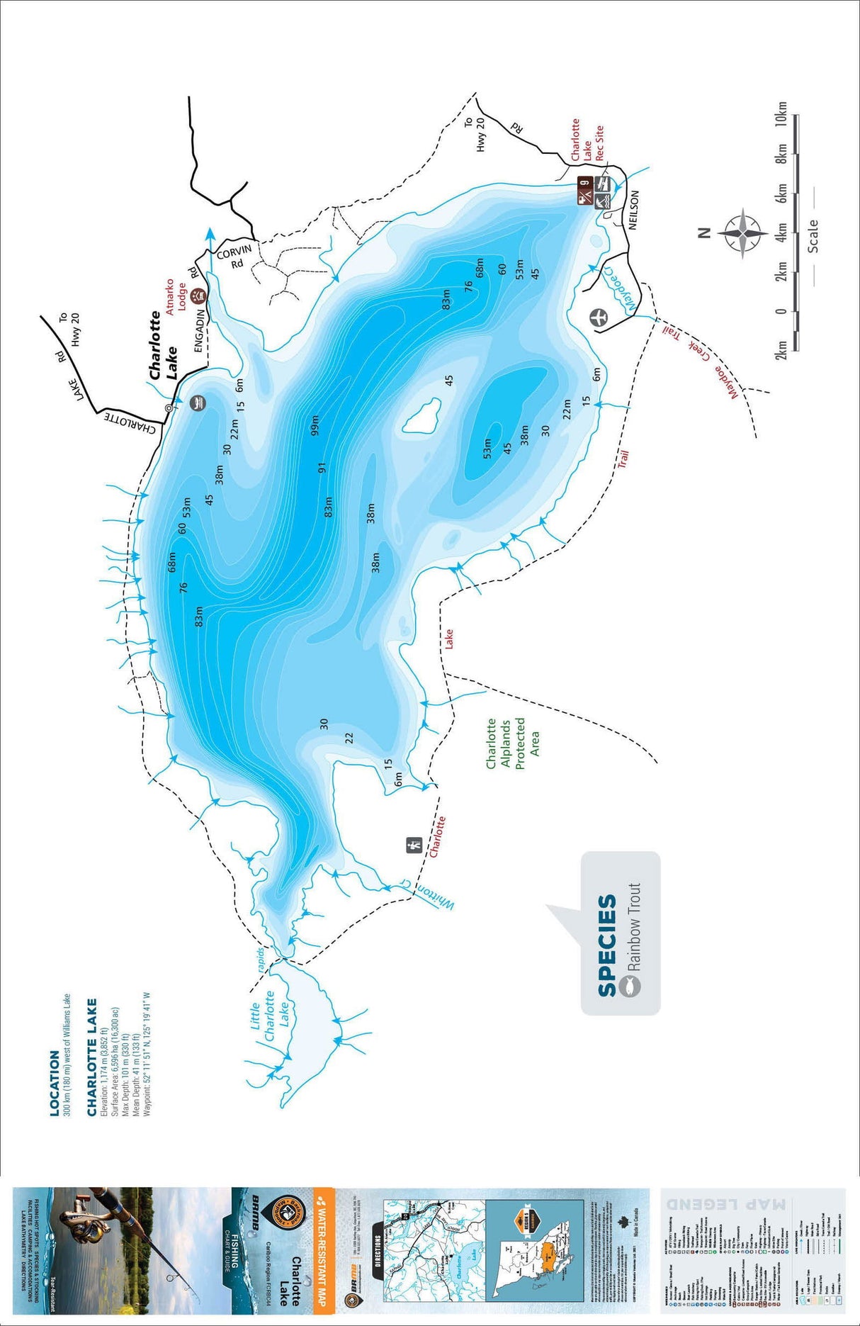FCRBC44 Charlotte Lake - Backroad Maps