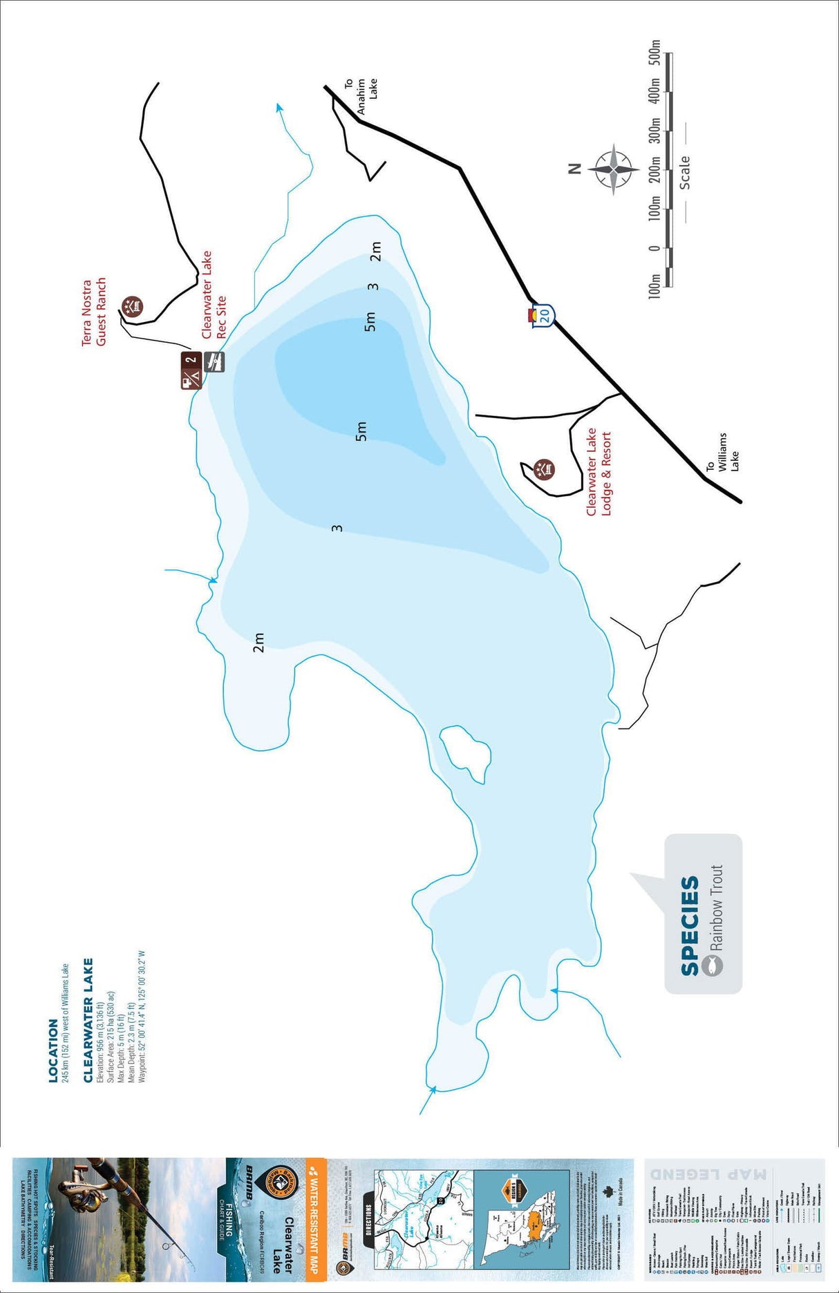 FCRBC49 Clearwater Lake - Backroad Maps
