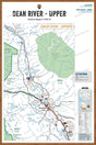 FCRBC53 Dean River - Upper  - Wall Map - Backroad Maps