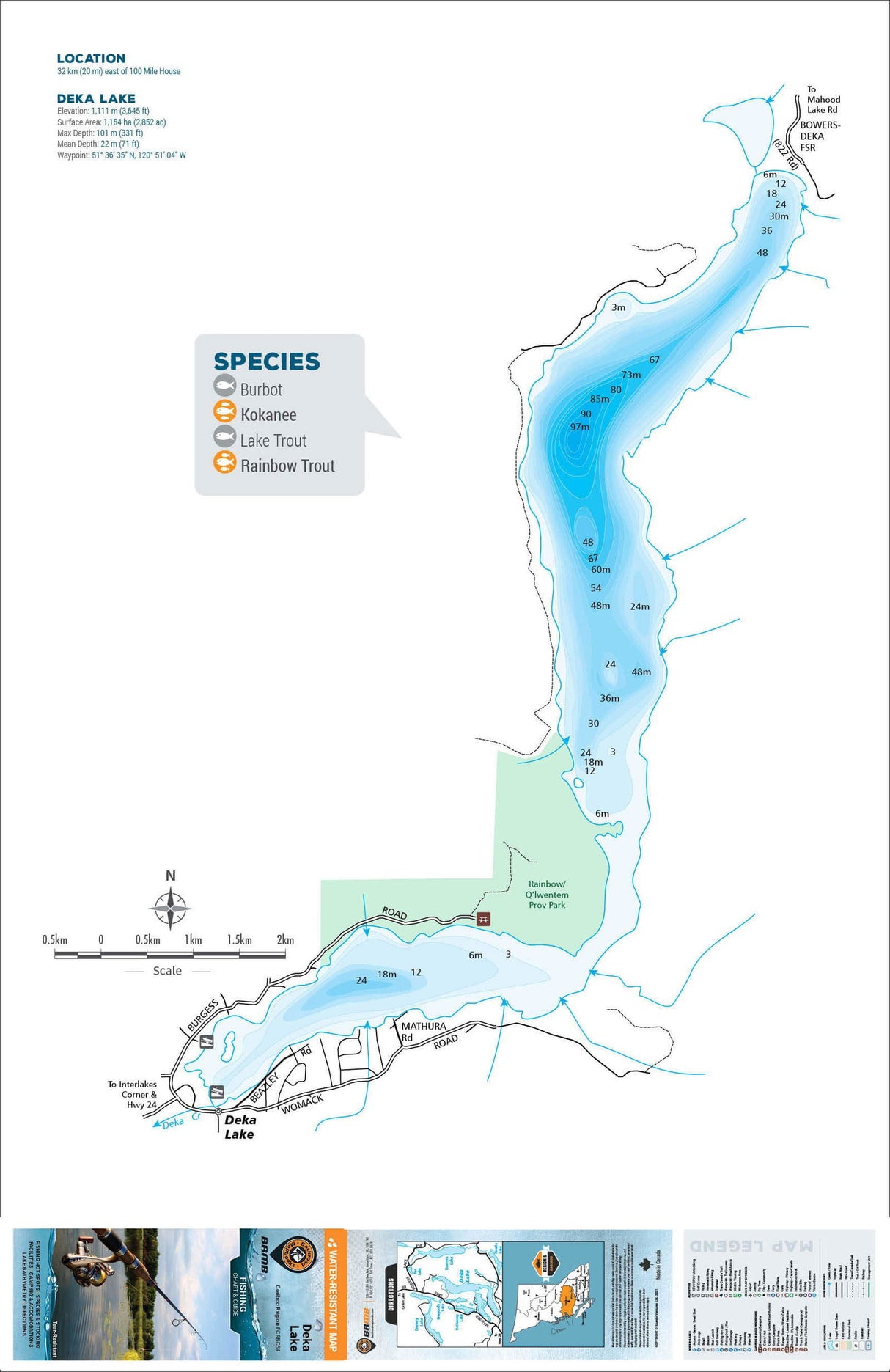 FCRBC54 Deka Lake - Backroad Maps