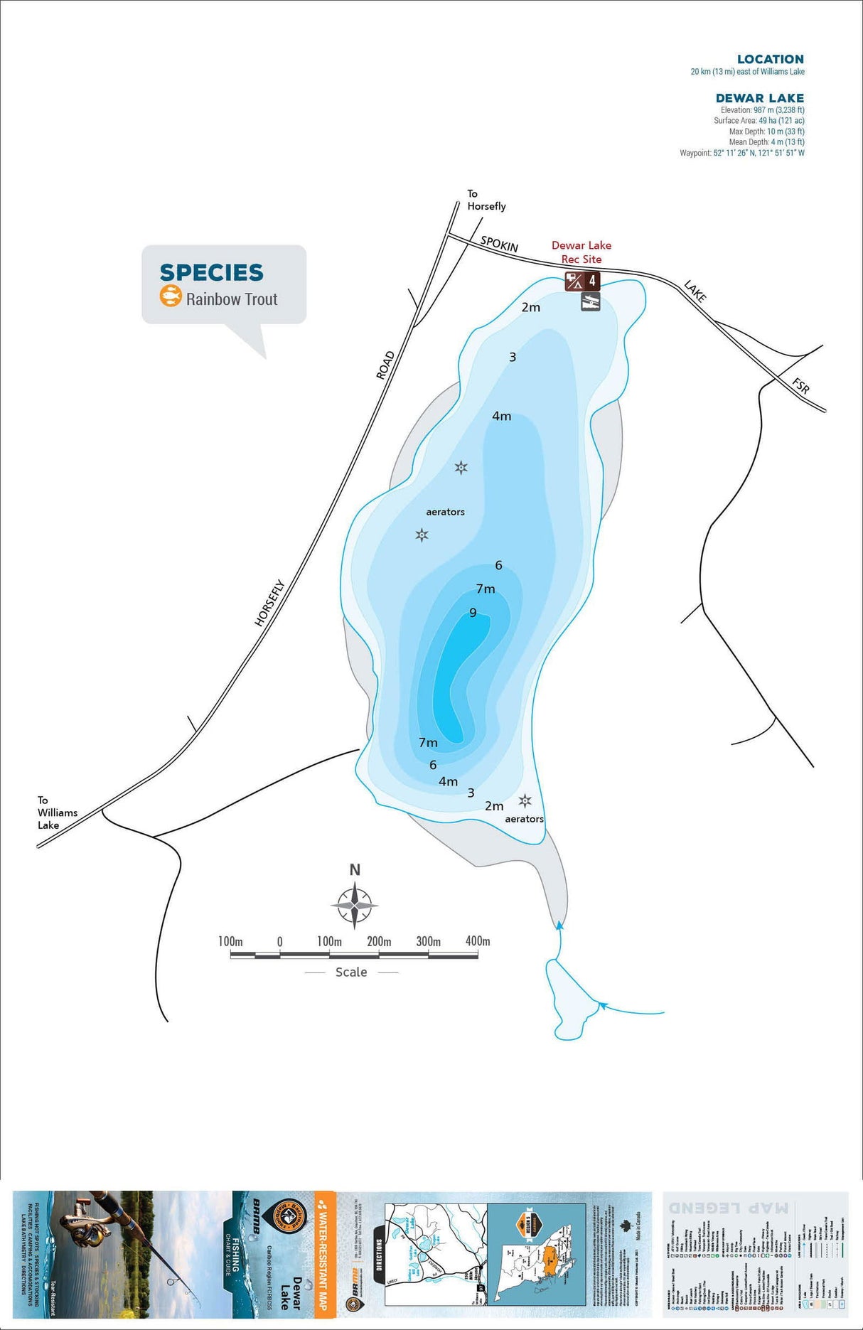 FCRBC55 Dewar Lake - Backroad Maps