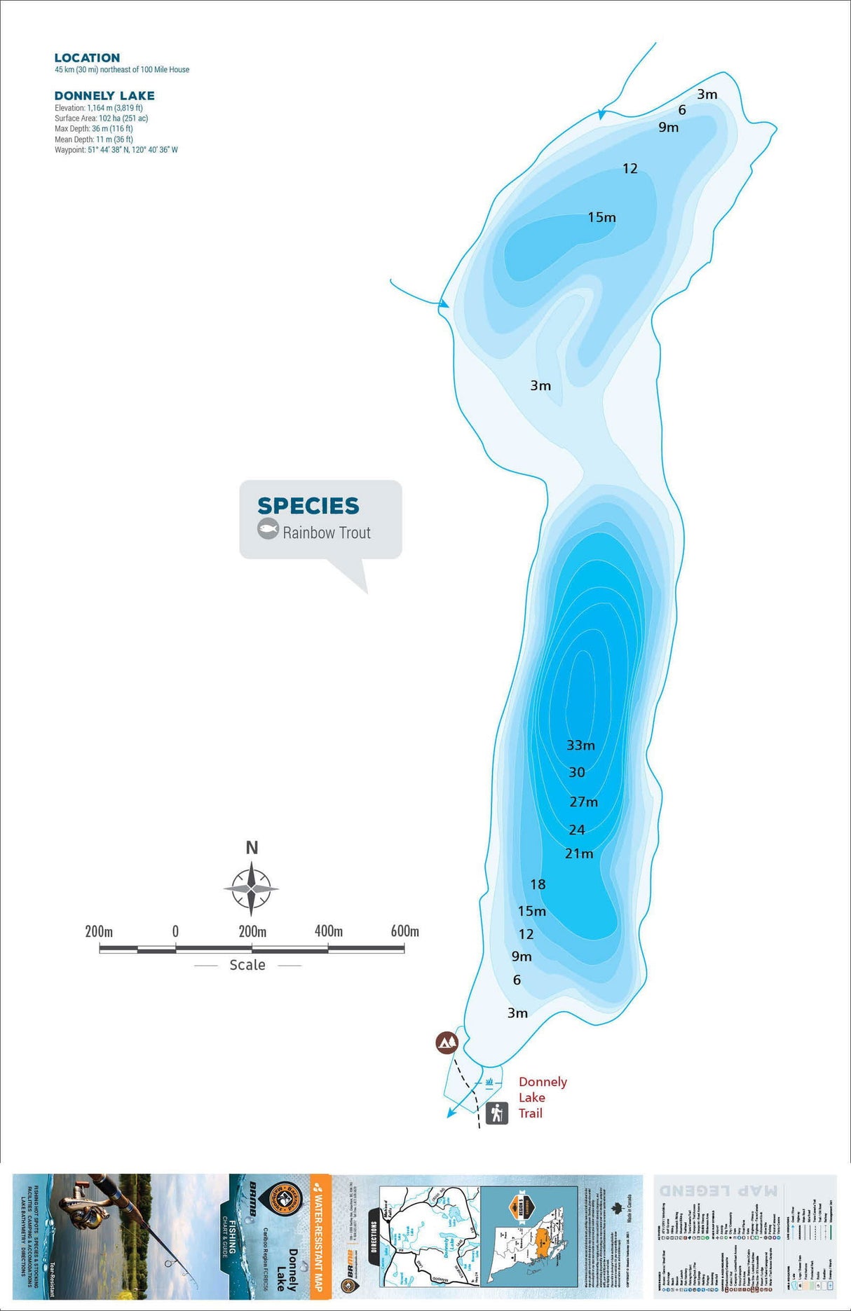 FCRBC56 Donnely Lake - Backroad Maps