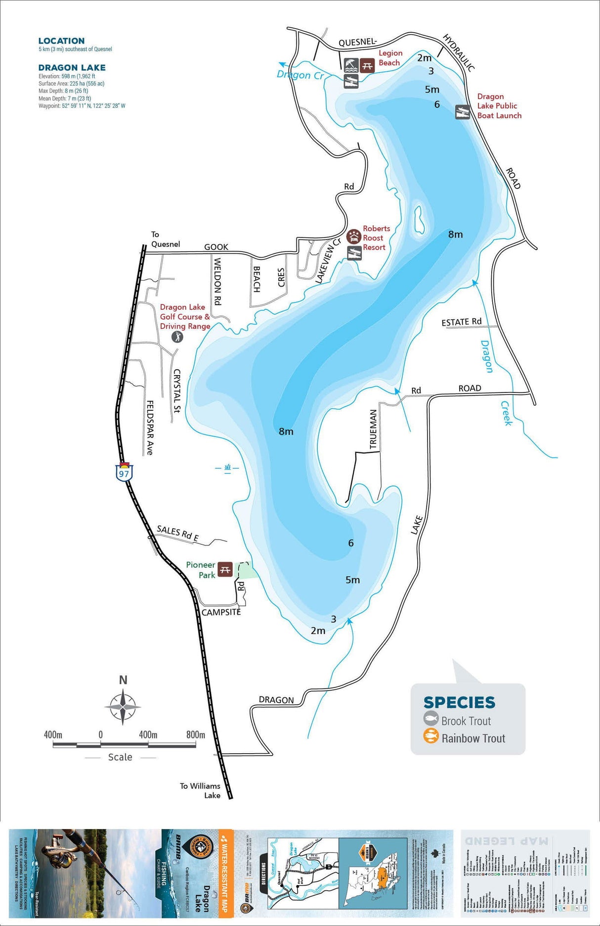 FCRBC57 Dragon Lake - Quesnel - Backroad Maps