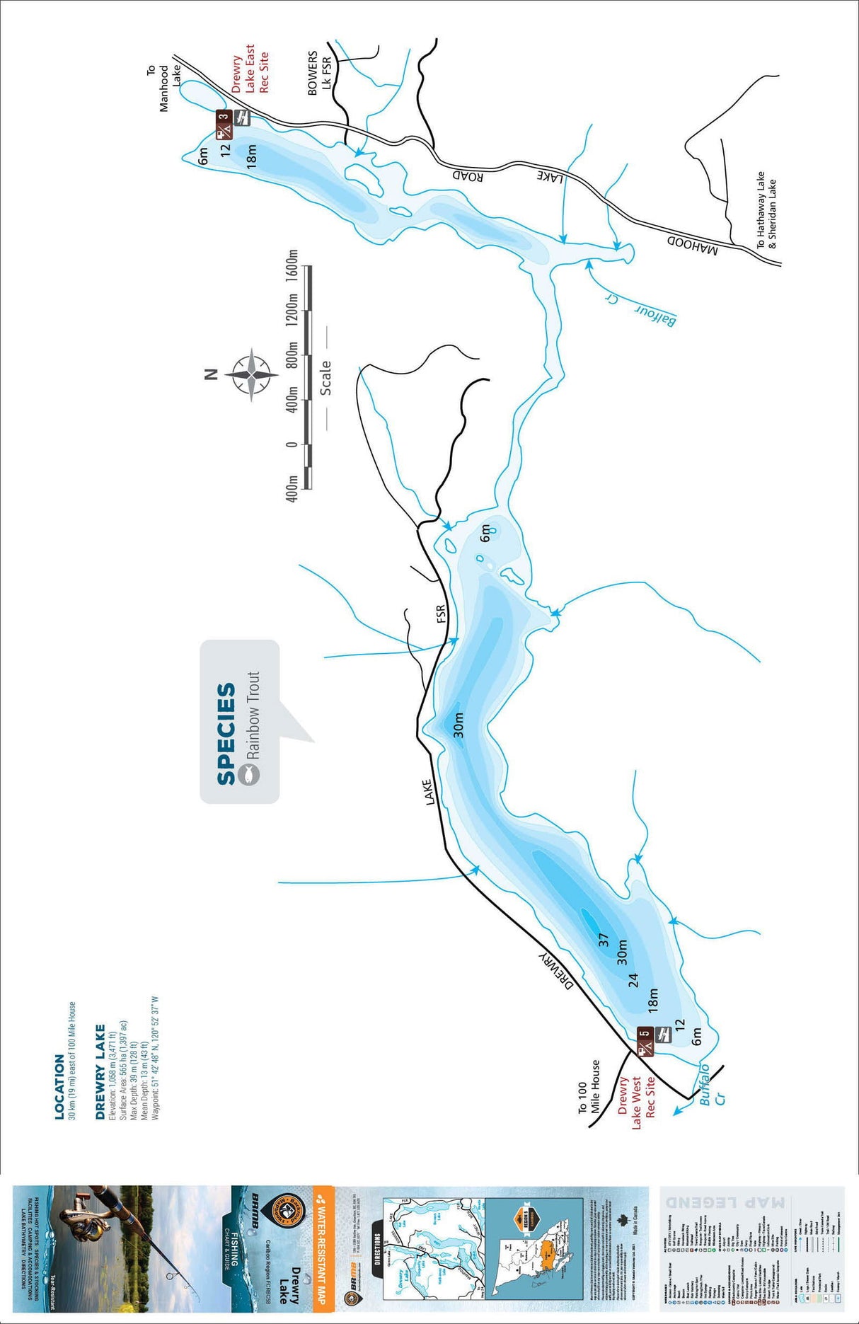 FCRBC58 Drewry Lake - Backroad Maps