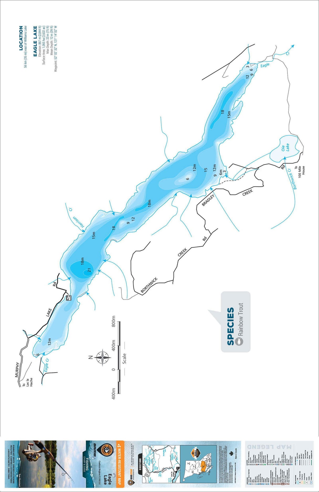 FCRBC60 Eagle Lake - Backroad Maps