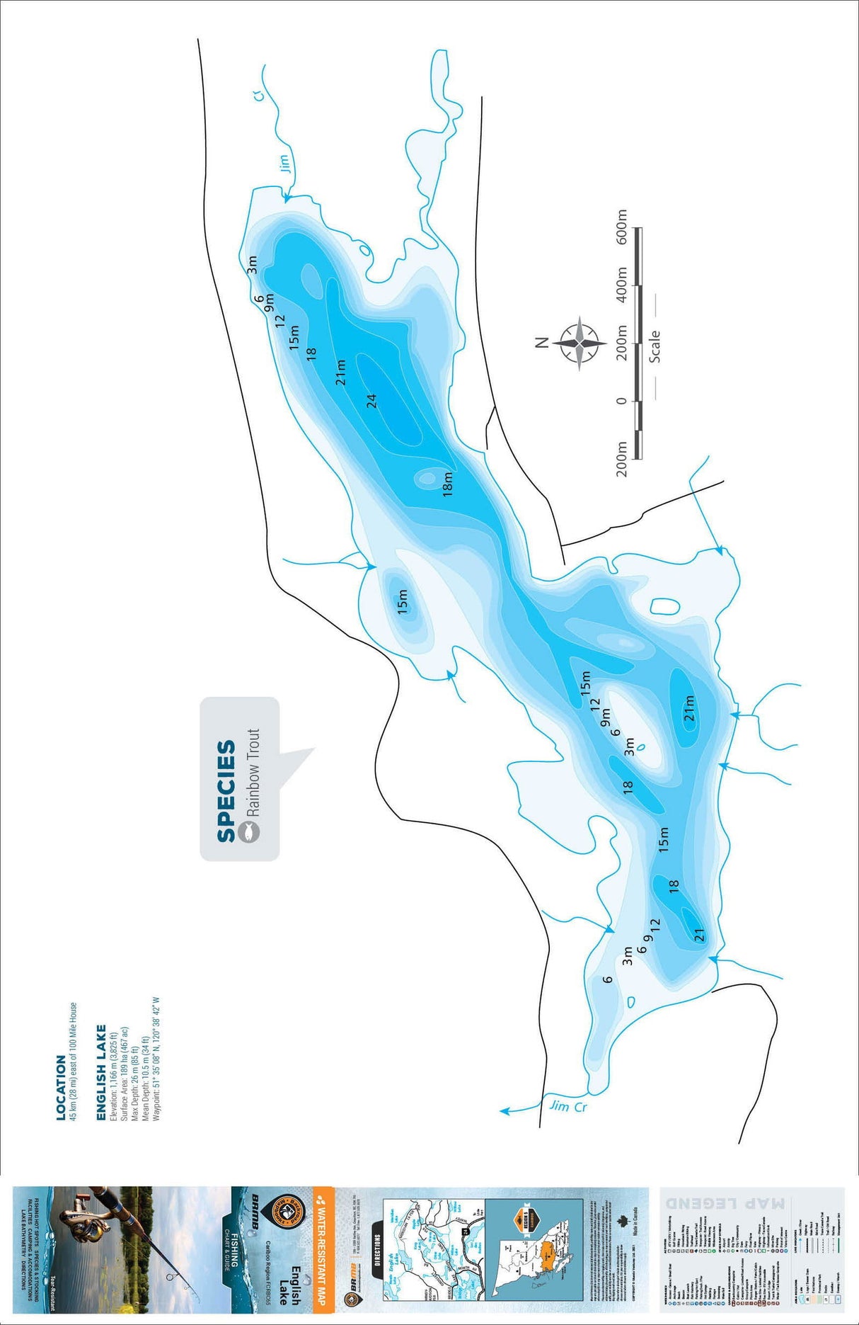 FCRBC65 English Lake - Backroad Maps