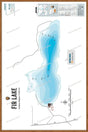 FCRBC69 Fir Lake  - Wall Map - Backroad Maps