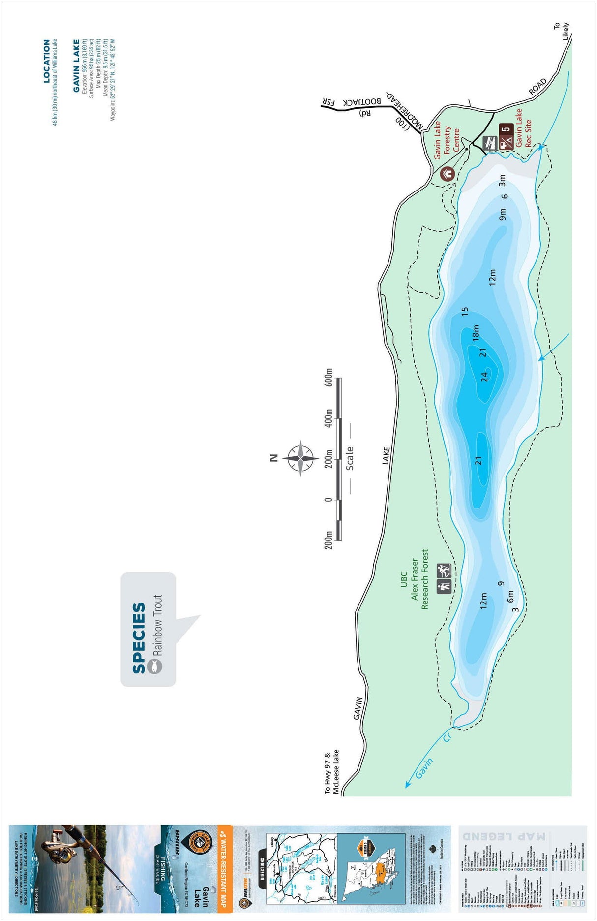 FCRBC73 Gavin Lake - Backroad Maps