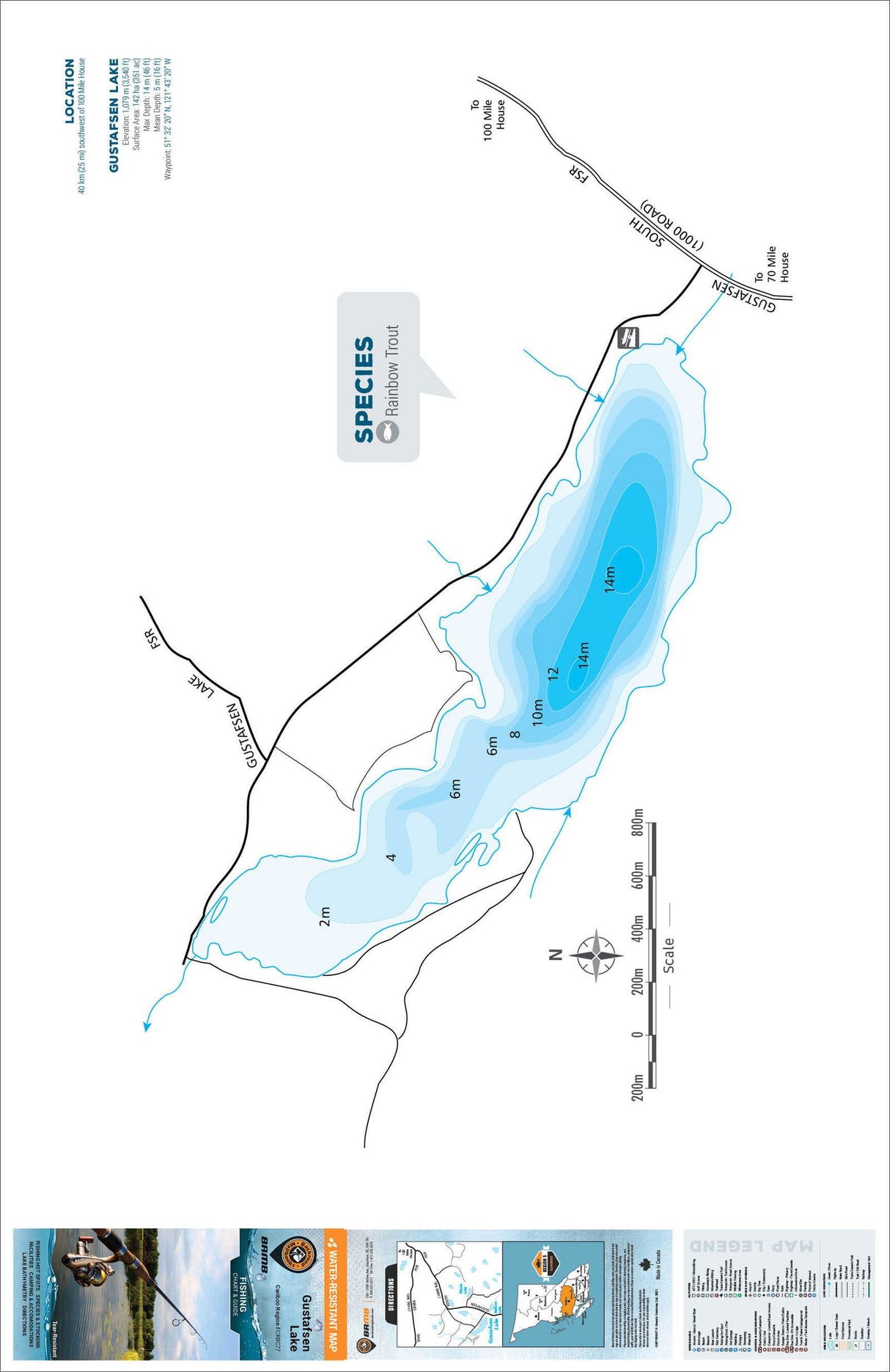 FCRBC77 Gustafsen Lake - Backroad Maps