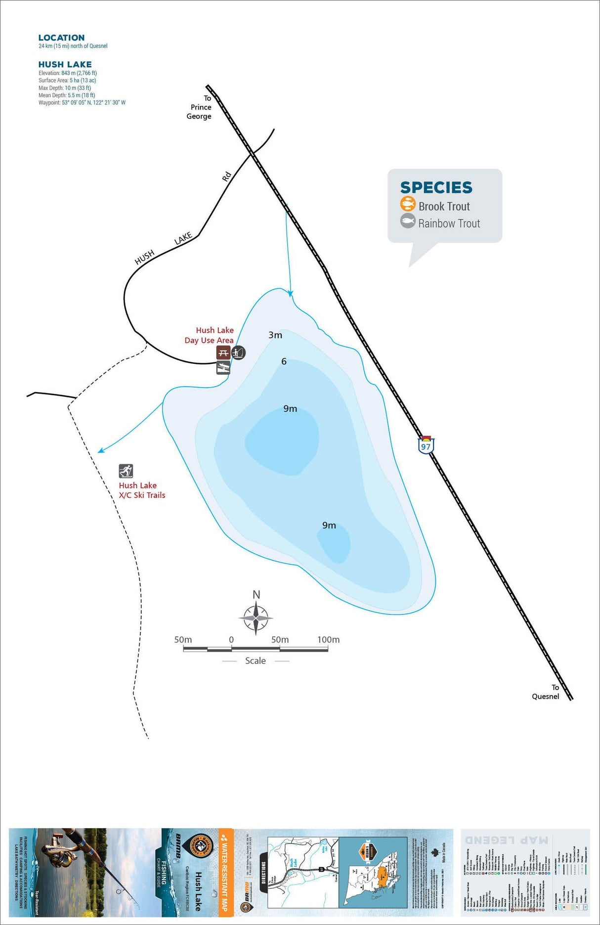 FCRBC88 Hush Lake - Backroad Maps