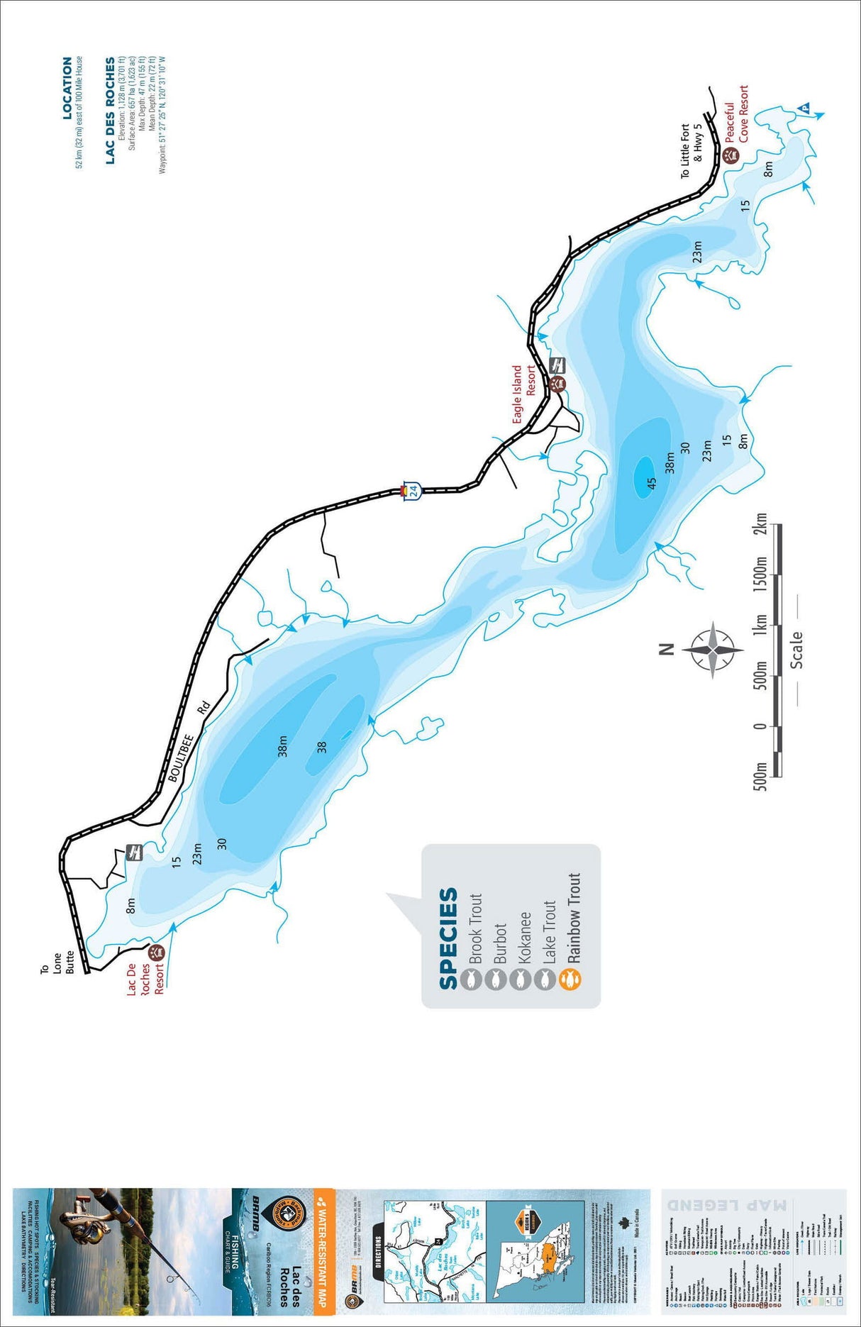 FCRBC96 Lac des Roches - Backroad Maps