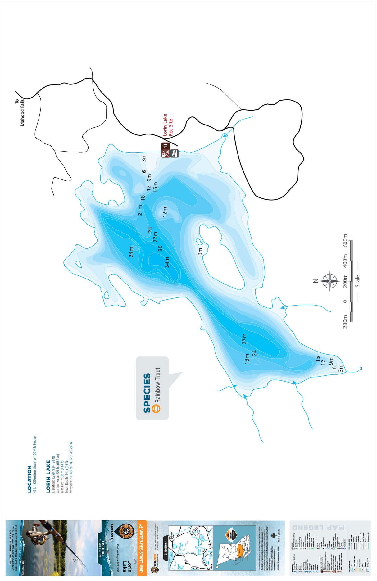 FCRBC99 Lorin (Airplane) Lake - Backroad Maps