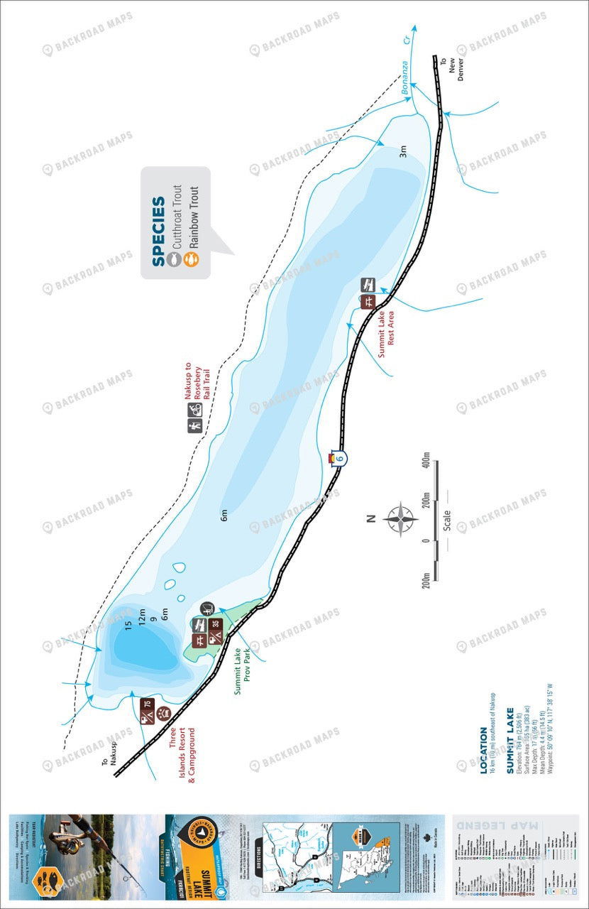 FKRBC101 Summit Lake - Nakusp - Backroad Maps