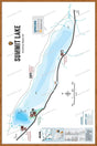 FKRBC101 Summit Lake - Nakusp - Wall Map - Backroad Maps
