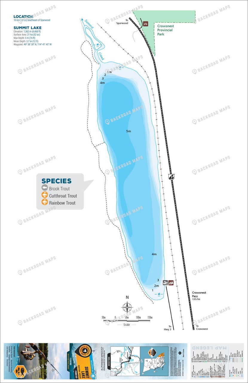 FKRBC103 Summit Lake - Sparwood/Crowsnest Pass - Backroad Maps