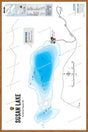 FKRBC104 Susan Lake - Wall Map - Backroad Maps