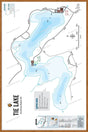 FKRBC106 Tie Lake - Wall Map - Backroad Maps