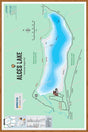 FKRBC21 Alces Lake - Wall Map - Backroad Maps