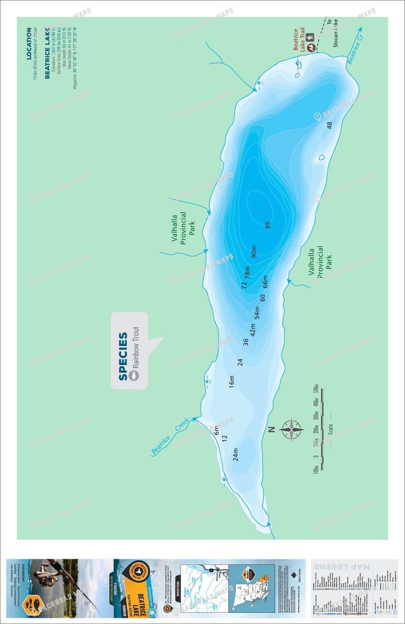 FKRBC26 Beatrice Lake - Backroad Maps