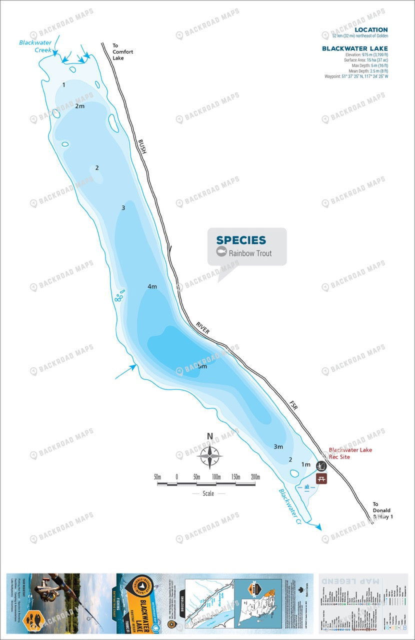 FKRBC31 Blackwater Lake - Backroad Maps