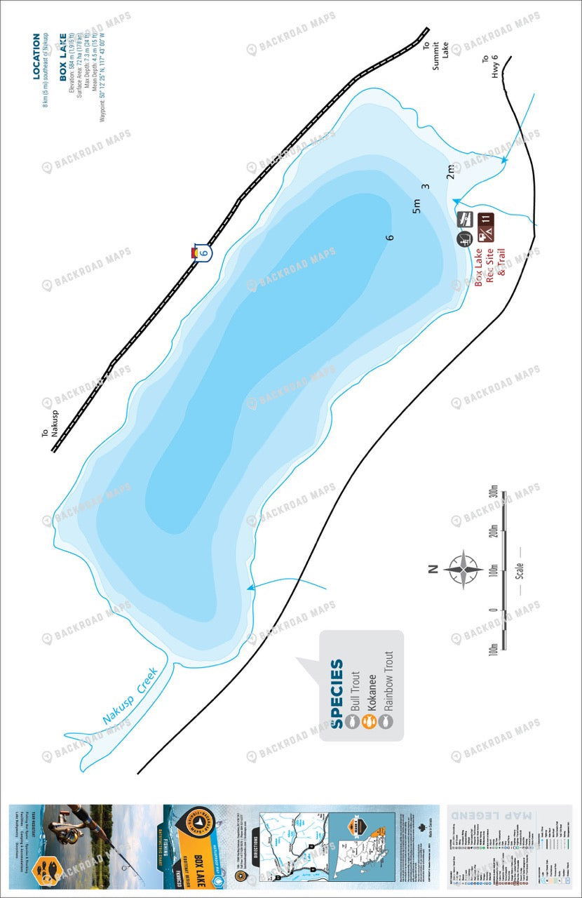 FKRBC33 Box Lake - Backroad Maps
