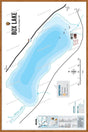 FKRBC33 Box Lake - Wall Map - Backroad Maps