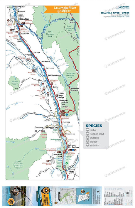 FKRBC46 Columbia River - Backroad Maps